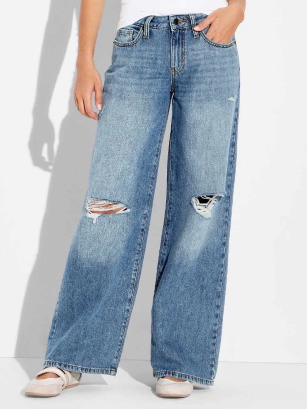 Wild Fable low-rise baggy.